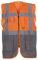 Yoko Warnweste / Warnweste, Größe XXL, Orange / Grau