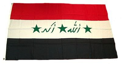 Fahne/Flagge Irak NEU 90 x 150 cm Flaggen