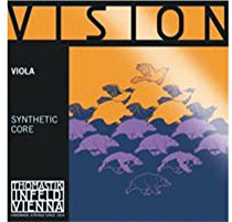 Thomastik Einzelsaite für Viola 4/4 Vision - A-Saite Stahlkern, Chrom umsponnen, mittel