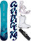 Airtracks Damen Snowboard Set Freestyle Freeride Orbelus Lady Camber 150 + Bindung Master W + Boots Strong ATOP W 41 + Sb Bag / 140 145 150 155 cm