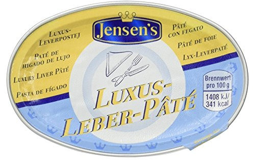 Jensen´s Luxus Leber Pate, 6er Pack (6 x 80 g)