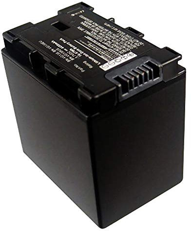 subtel, Batterie pour Caméra, Compatible avec JVC BN-VG114, BN-VG108, BN-VG107, GZ-E205 (3.7V, 4450mAh)