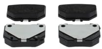 Bosch BP2142 - Auto Bremsbeläge hinten - Bosch-Qualität - für leises Bremsen mit wenig Staub - ECE-R90 zertifiziert - kupferfrei - 1 Set mit 4 Bremsbelägen