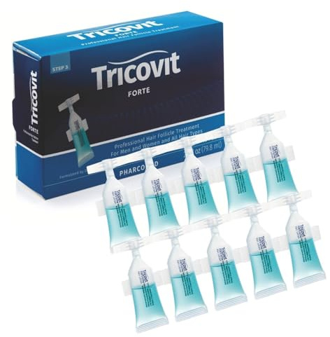 Suiphar Tricovit Forte Capillary Lotion (Pharcos) 10x8 Ml Phials by LYHB