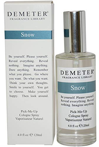Demeter Snow Cologne Spray for Unisex, 4 Ounce