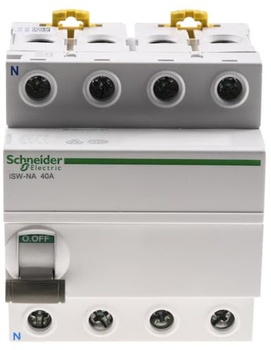 Schneider Electric - Acti9 iSW NA - interrupteur-sectionneur - 3P+N - 40A 415VCA - A9S70740