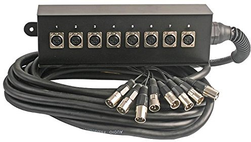 Xlr Multicore, 8 Way 10m