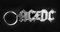 AC/DC Porte-clés avec logo
