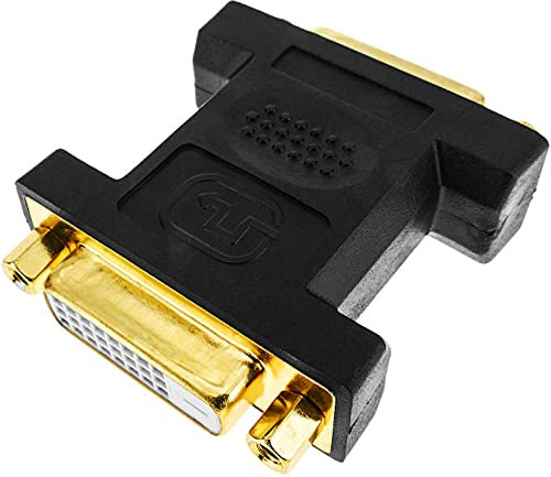 BeMatik - Adaptador DVI-D Hembra a DVI-D Hembra Dual Link