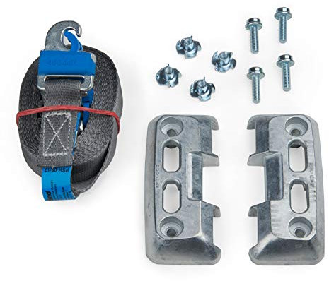 Bosch Sortimo L-BOXX Halter ProSafe VPE2 + 3m Prosafe Zurrgurt | Lbox Halterung & Klemmschlossgurt | Idealer Zurrgurt für Ladeflächen Befestigung