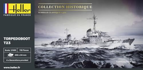 Heller 81011 Modellbausatz Torpedoboot T-23