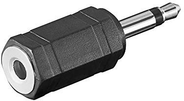 Adapter 3.5mm mono Stecker auf 3.5mm stereo Kupplung