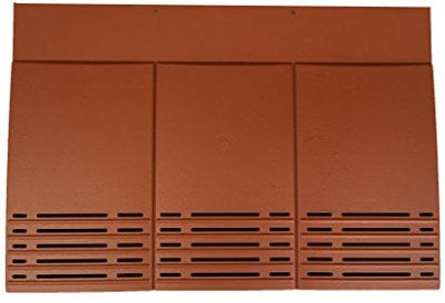 Beddoes Products Plain Tile Vent to Fit Concrete/Clay Plain Roof Tiles (Terracotta - Smooth)