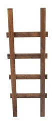 Uncle Joe´s Dekoleiter, 118 x 39 x 5 cm, Holz, Hellbraun, Vintage, Shabby chic Handtuchhalter, braun, 118x39x5 cm