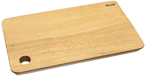 Kesper 85300 Schneidebrettchen 25x15x1,5cm aus Buche, Braun, 25 x 15 x 1,5 cm