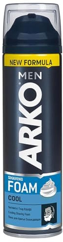 Arko Men Sensitive Shaving Foam 200ml – Aloe Vera Enriched, Smooth & Comfortable Shave for Sensitive Skin