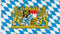 Fahne mit Messingösen 90 x 150, 150 x 250 oder 300 x 500 cm wählbar Farbe Bayern Größe 90 x 150