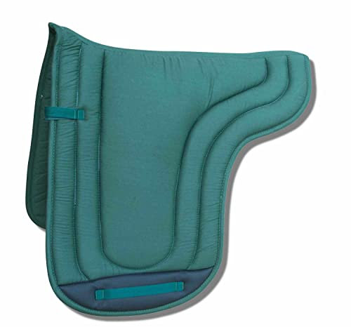 AMKA Stocksatteldecke, grün Satteldecke für australischen Stocksattel 004/52
