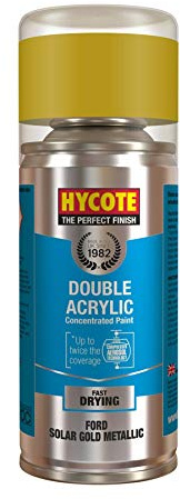 Hycote Ford Solar Gold Metallic Touch Up Aerosol, 150ml