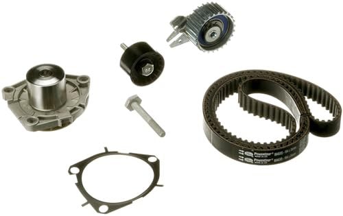 GATES KP15646XS Wasserpumpe + Zahnriemensatz Zähnezahl: 194 24 mm mit Wasserpumpe