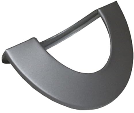 HARK Kaminrohr Rosette Aussenecke Ofenrohr Durchmesser 150 mm Titan