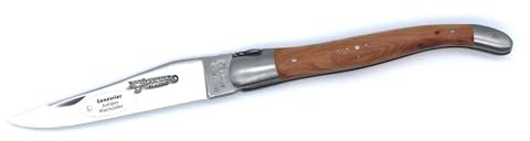 Laguiole en Aubrac Taschenmesser, Wacholder Griff, Sandvik-Stahl L0212GEI
