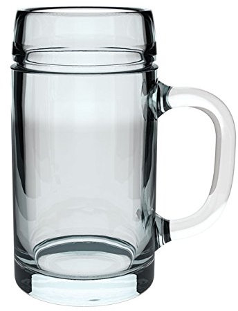 Stölzle-Oberglas 99998047 Styria Lot de 6 Pots à chope avec Trait de Remplissage pour 1 l 126 cl