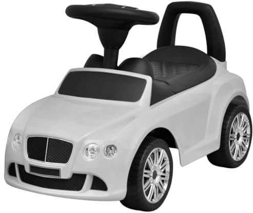 vidaXL Rutschauto Weiß Rutscher Kinderauto Kinder Bobbycar Kinderfahrzeug