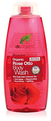 Dr. Organic Rose Otto Bath and Shower Gel 1500 ml Set of 6