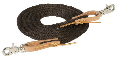 Weaver Leather Poly Roper Zügel, braun, 0,95 cm x 2,4 m