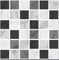 LPS Self Adhesive Wall Tiles Stickers - 10 PCS Black grey Moroccan Mosaic Style Kitchen Wall Art DIY Tiling Traditional Vintage Design Peel And Stick Tile Paint Stick on Tiles (black marble)