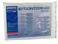 BETTSCHUTZEINLAGE Folie Frottee 70x100 cm 1 St