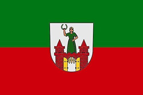 U24 Aufkleber Magdeburg Flagge Fahne 8 x 5 cm Autoaufkleber Sticker