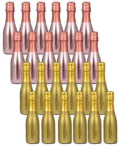 Bottega Sparkling Wine Rose & Gold 20cl Case of 24 (24 x 20cl)