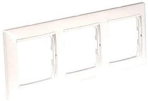 Legrand Valena 774453 - Vl-Placa 3Ele Hor Blanco