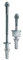 Wesco Bodenanker, Silber, (LxBxH): 150 x 50 x 10 mm