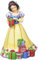 Disney Traditions Snow White Christmas Decoration, resin, Multi-Colour, 11cm