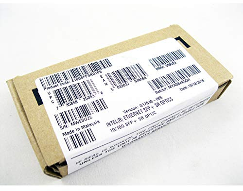 Supermicro AOC-E10GSFPSR 10000 Mbit/s SFP + Transceiver 850 nm Multi-Mode Netzwerk-Transceiver-Modul – Netzwerkkabel (10000 Mbit/s, SFP +, SFP +, SR, 850 nm, Multi-Mode)