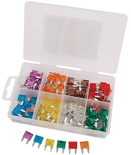 Draper Mini-Einstecksicherungssortiment für Autos, 1 Stück, 24311