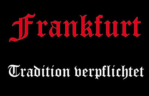 U24 Aufnäher Frankfurt Tradition verpflichtet Aufbügler Patch 9 x 6 cm