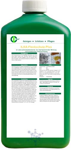 ILKA® - Fleckschutz Plus mit Farbvertiefung | 1ltr | Steinimprägnierung Steinversiegelung mit Farbvertiefung Imprägnierung Versiegelung Naturstein Marmor Beton