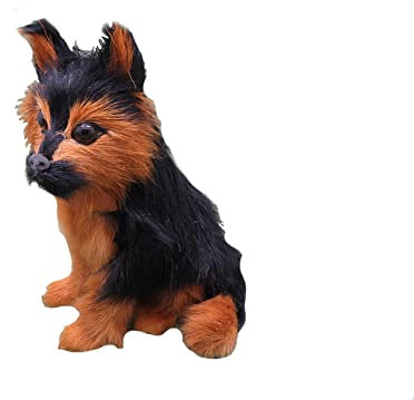 SCHÄFERHUND AUS ECHTFELL 14 cm hoch für 30 cm Erzählfigur, Egli-Figur, Krippenfigur