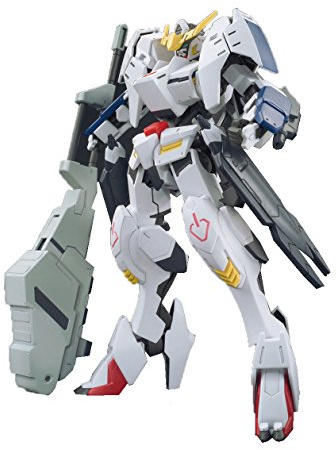 BANDAI BAN205993# 15 Gundam Barbatos 6th Form HG IBO 1/144 Gunpla High Grade Model Kit, Multi-Colored, 8 Inches