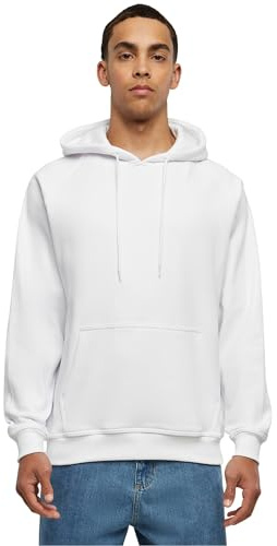 Urban Classics TB014-Blank Hoody 2-Pack, Felpa con Cappuccio Uomo, Bianco, S