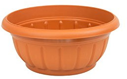 Form Plastic Kunststoff Pflanzschale Blumenkübel Blumentopf Terracotta D 17 cm Schale Topf