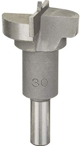 Bosch Professional Zubehör 2 608 596 980 Scharnierlochbohrer HM 30 x 56 mm, d 8 mm, Durchmesser: 30/Gesamtlänge in mm: 56