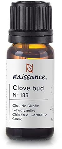 Naissance Huile Essentielle De Clou De Girofle (No. 183) - 10ml - Pure, Naturelle, Végan, Non Dilué - Pour Aromathérapie, Diffuseur, Humidificateur, Mélange Massage - Arôme Apaisant