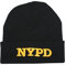 NYC FACTORY NYPD Wintermütze, Schwarz , Einheitsgröße