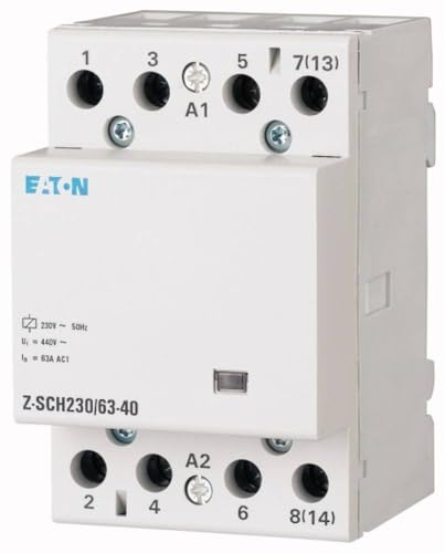 Eaton DILM Einbauschutz 230V ac-Spule, 3-polig, 440V / 63 A 4 Öffner Umkehrend 1-Hilfskontakte