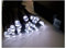 Best Artificial 50 Bright White LED Outdoor Waterproof Battery 8 Multi-Function String Lights with Timer 5M Length Party Fairy Christmas
